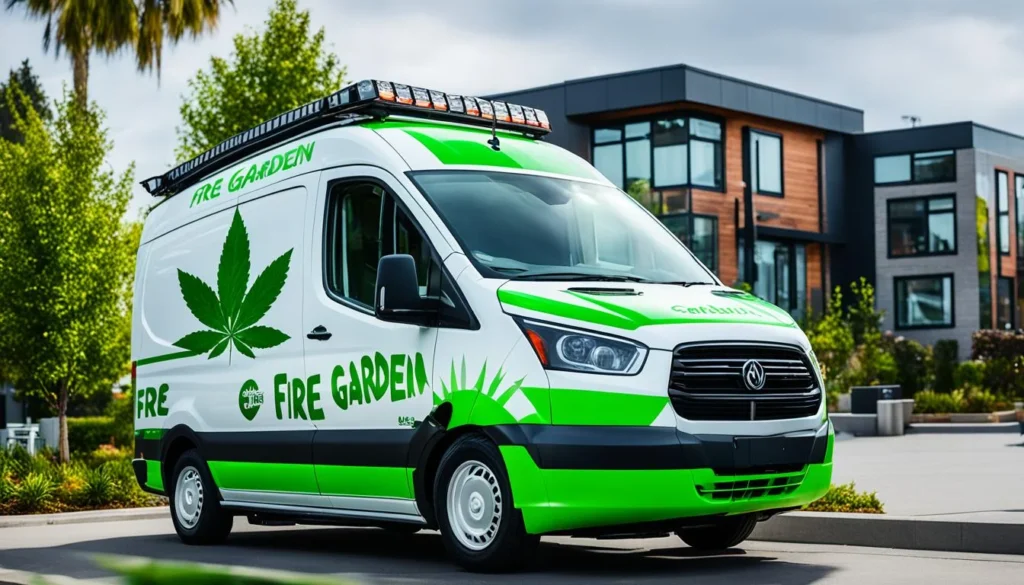 licensed cannabis delivery service