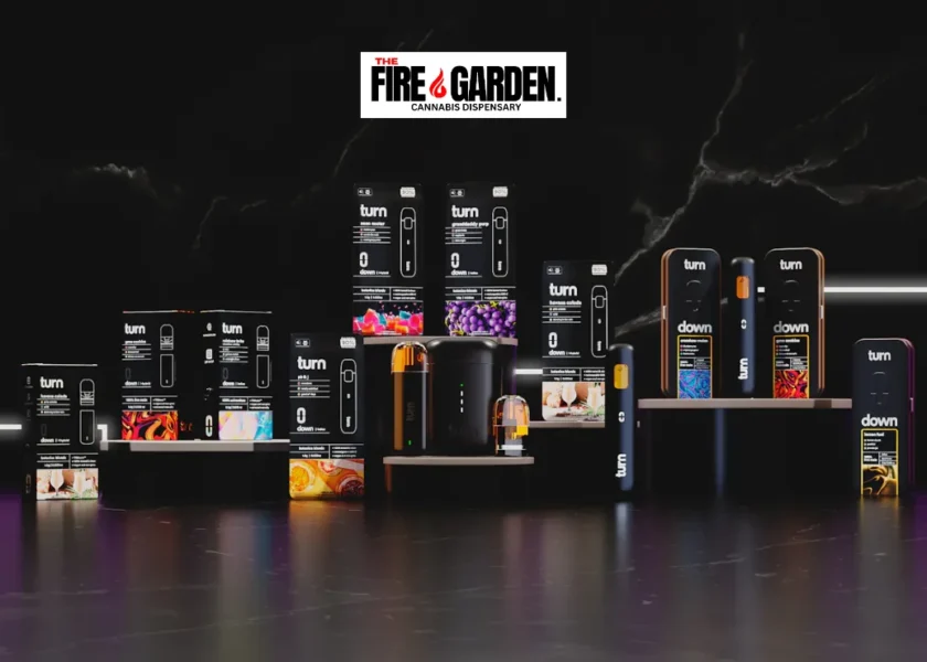 Discover Turn Cannabis at The Fire Garden Leading the Way in Premium Vape Oils and Resins